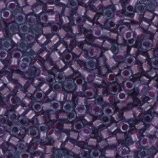 Miyuki delica Beads 11/0 - Sparkling rose lined aqua DB-922